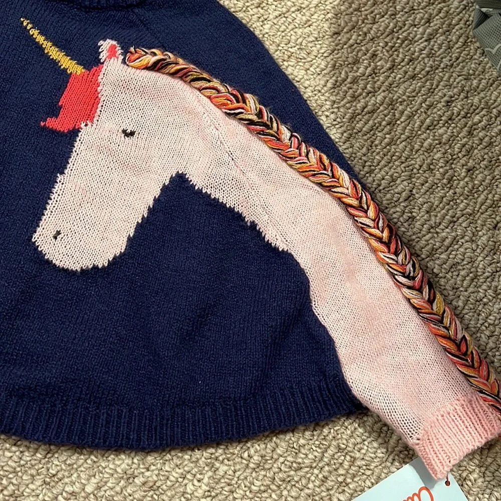 Target Cat & Jack unicorn poncho, size 12 months NWT!
